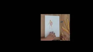 Miniature : dessin d'un gladiateur / guerrier romain partie 2 ...   le GROS fail!!