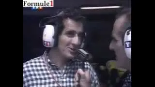 Miniature : Imola 1994 - Message d'Ayrton Senna pour Alain Prost en direct sur TF1