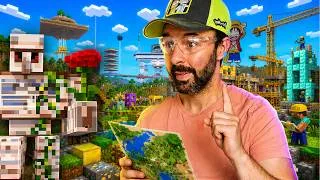 Miniature : J'AI CONSTRUITS TOUT CA EN 5000 JOURS EN HARDCORE SUR MINECRAFT