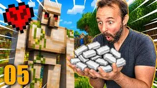 Miniature : TUTO MINECRAFT HARDCORE #5 : Ferme D EN FER