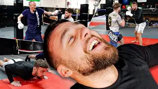 Miniature : ON TESTE LE MMA AVEC JP ! FT BARIS « THE SNIPER » (c'est cardio) #VLOGVIE021