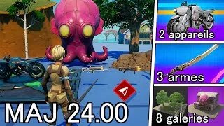 Miniature : Nouveauté de la Mise à jour 24.00 sur Fortnite Créatif