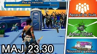 Miniature : Nouveauté de la Mise à jour 23.30 sur Fortnite Créatif