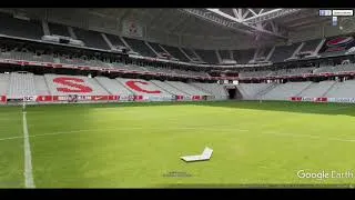 Miniature : Stade Pierre Mauroy de Lille avec toit fermable
