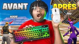 Miniature : Commencer CLAVIER SOURIS sur Fortnite et progresser X3 plus vite ! Touches, Sensibilité & Tips