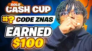 Miniature : COMMENT J'AI ENCORE GAGNER 100$ EN SOLO CASH CUP !! 🏆
