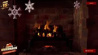 Miniature : ASMR 1H DE FEU DE CHEMINE DE NOEL FORTNITE BONNE ANNEE