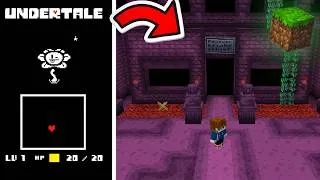 Miniature : J’ai testé le mod Minecraft qui recrée Undertale…