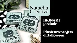 Miniature : À l'aide de la machine IKONART réalisez des projets d'HALLOWEEN incroyables!!!
