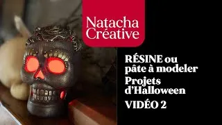 Miniature : Utiliser de la résine ou de la pâte à modeler de style Paperclay. Projets D'Halloween vidéo 2.