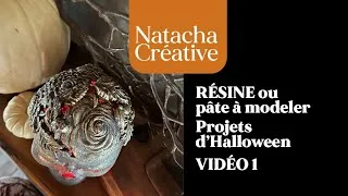 Miniature : Apprenez à utiliser de la résine ou de la pâte à modeler. Plusieurs projets pour l'Halloween.
