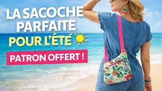 Miniature : #DIY couture facile La sacoche de coté parfaite pour l'été -patron offert-