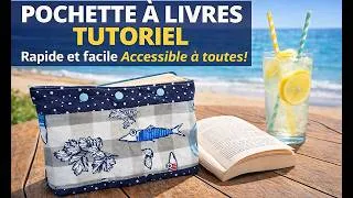 Miniature : Pour les fans de lecture voici la pochette à livres pour les vacances 🕶️