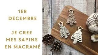 Miniature : DIY : Comment créer des sapins en macramé facilement pour Noël