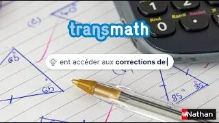 Miniature : TUTO Transmath : accès rapide aux corrections des exercices