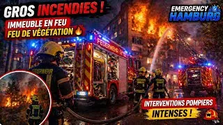 Miniature : 🔥 INTERVENTIONS POMPIERS INTENSES ! GROS INCENDIES SUR EMERGENCY HAMBURG (Roblox) 🚒