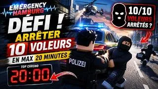Miniature : J'ai tenté le défi le PLUS DIFFICILE sur Emergency Hamburg !