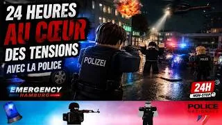 Miniature : 24 H AU COEUR DES TENSIONS AVEC LA POLICE D'EMRGENCY HAMBURG