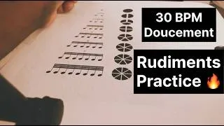 Miniature : 🥁 Drum fills practice si Tu veux apprendre les rudiments facilement  🔥