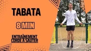 Miniature : Entrainement TABATA corde à sauter - 8 MINUTES
