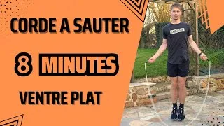 Miniature : Spécial VENTRE PLAT - 8 minutes de corde à sauter pour tonifier les abdos