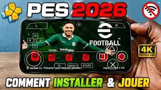 Miniature : Efootball PES 2026 PPSSPP Mobile installation complète + réglage