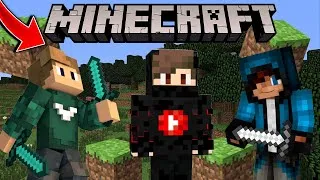 Miniature : INCROYABLE, Nouvelle Aventure Minecraft avec des copains #1💥(c'est trop bien)