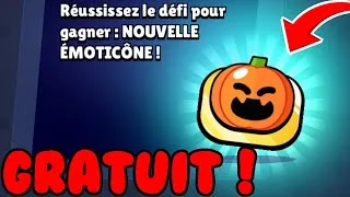Miniature : LES COMPOS POUR RÉUSSIR LE DÉFIS D'HALLOWEEN / EMOTE GRATUIT BRAWL STARS !😋