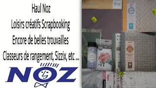 Miniature : Haul Noz loisirs créatifs scrapbooking Encore de belles trouvailles !!!!