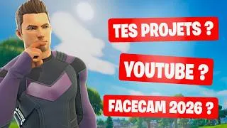 Miniature : La FACECAM, Mes PROJETS, YOUTUBE ? 🤔 (FAQ 2026) 🤩