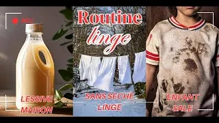 Miniature : Routine lessive (sans sèche linge, lessive maison, petit budget, vie à la campagne)