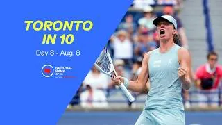 Miniature : Toronto in 10: Day 8 - Swiatek, Shnaider Shine and a Culinary Surprise (August 8th)