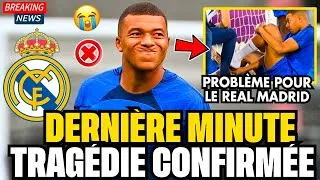 Miniature : URGENT ! LE REAL MADRID REÇOIT LA PIRE NOUVELLE ! PERSONNE NE S'Y ATTENDAIT ! ACTUALITÉS