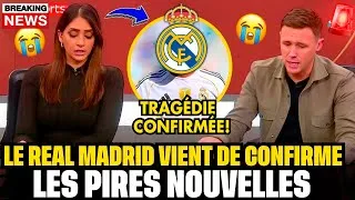 Miniature : BOMBE ! LE REAL MADRID VIENT DE CONFIRMER LA PIRE NOUVELLE ! TRAGÉDIE CONFIRMÉE ! ACTUALITÉS