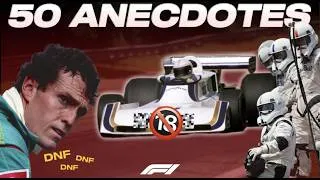 Miniature : 50 ANECDOTES INSOLITES sur la F1 !