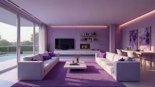 Miniature : Inspirations de Salons en Couleur Lavande : Tendance 2026 🌸✨ Partie 2