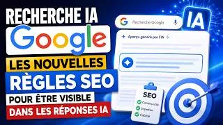 Miniature : Recherche IA Google : les nouvelles règles SEO pour être visible dans les réponses IA