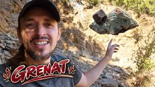 Miniature : A la recherche de gros Grenats en France