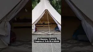 Miniature : Séjourner en tente dans notre micro-ferme autonome et en permaculture.