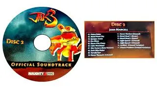 Miniature : JAK 3 : OFFICIAL SOUNDTRACK [CD 2] Exclusive Tracks by Josh Mancell (Collector's Edition from LRG)
