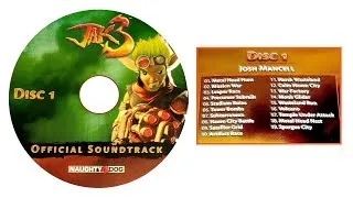 Miniature : JAK 3 : OFFICIAL SOUNDTRACK [CD 1] Tracks by Josh Mancell (Collector's Edition from LRG)