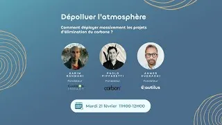 Miniature : Dépolluer l'atmosphère - Comment retirer durablement le CO2 de l'atmosphère ?
