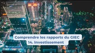 Miniature : Comment accélérer le financement de la transition énergétique ? (GIEC)