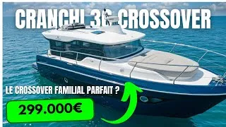 Miniature : Cranchi T36 Crossover (2019) : 45h Moteur & État Neuf