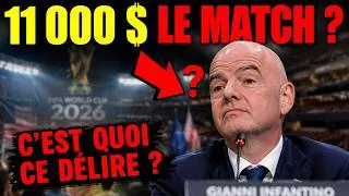 Miniature : 11 000 $ la place ? Le scandale des billets du Mondial 2026 ! 😱