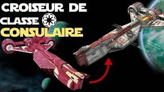 Miniature : Le vaisseau oublié de l'Épisode I — Croiseur de classe Consulaire | Star Wars Lore FR 🚀