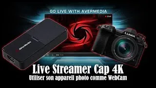 Miniature : [Avermedia] Live Streamer Cap 4K (BU113) [Utiliser son appareil photo en WebCam]