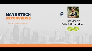 Miniature : Rita Mounir  COO  @Allthenticate 🚀 la startup californienne de la cyber sécurité.