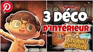 Miniature : 3 IDÉES de DÉCO D'INTÉRIEUR pour votre maison 🏠✨️ sur Animal Crossing New Horizons ☀️