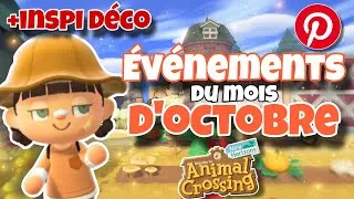 Miniature : Les ÉVÉNEMENTS du mois D'OCTOBRE + INSPI DÉCO 🍁🎃*Tout savoir* sur Animal crossing new horizons 